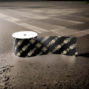 Ruban Gros-grain Soldat Noir Casse-Noir