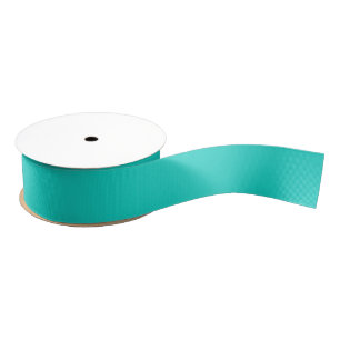 Ruban Gros-grain Solide clair turquoise