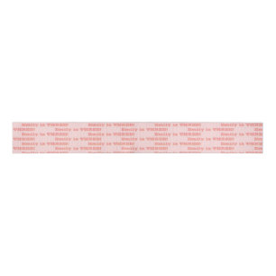 Ruban Gros-grain Style Rétro rose Décor personnalisé
