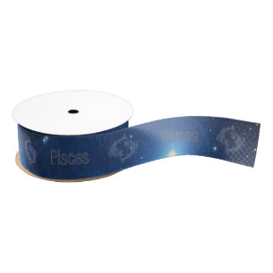 Ruban Gros-grain Symbole de Pisces