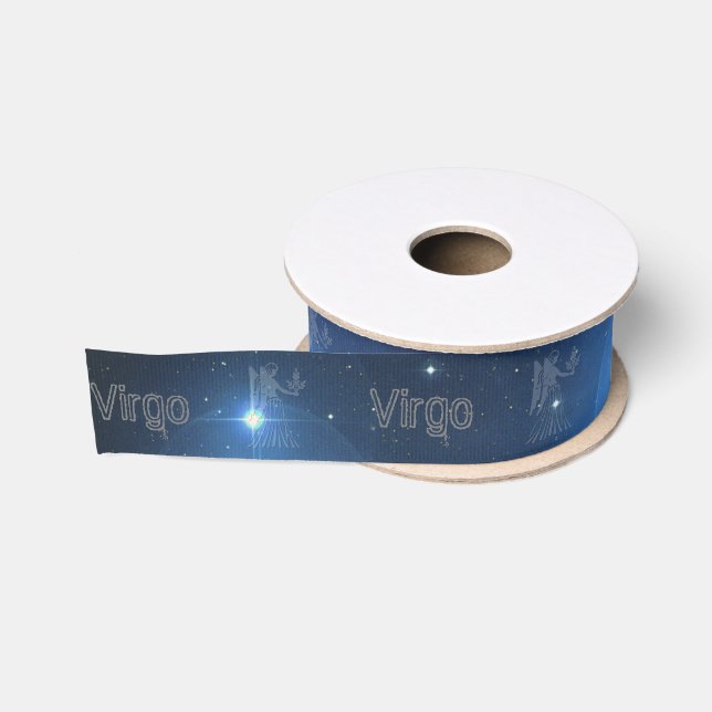 Ruban Gros-grain Symbole Virgo  (Bobine)