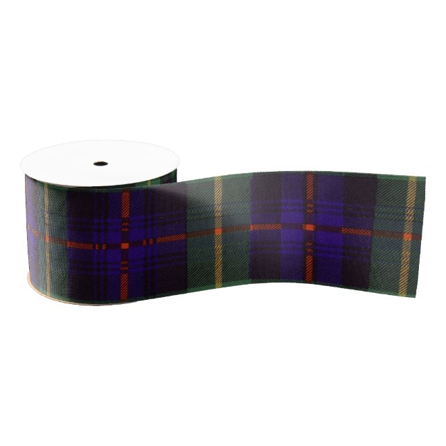 Ruban Gros-grain Tartan d'écossais de plaid de clan de Farquarson (Bobine)