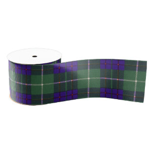 Ruban Gros-grain Tartan d'écossais de plaid de clan de Macintyre