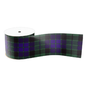 Ruban Gros-grain Tartan d'écossais de plaid de clan de Mackay