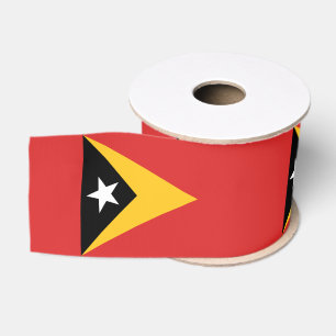 Ruban Gros-grain Timor Flag & Timor Oriental Voyage, vacances/sport