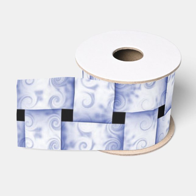 Ruban Gros-grain Tissu bleu (Bobine)