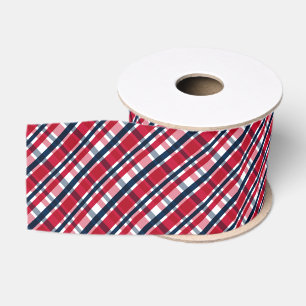 Ruban Gros-grain Ventilateur sportif Washington Rouge Blanc Bleu Pl