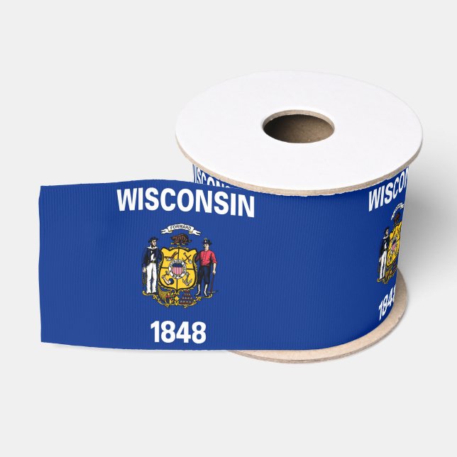 Ruban Gros-grain Wisconsin (Bobine)