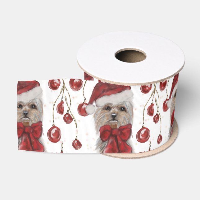 Ruban Gros-grain Yorkie (Bobine)