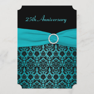 Ruban imprimé Invitation 25e Anniversaire