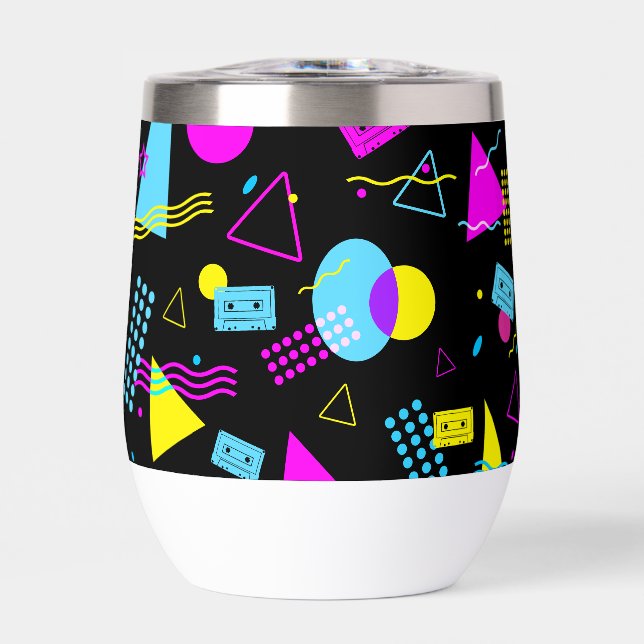 RUBAN RÉTRO FORMES COLORÉES (Avant)