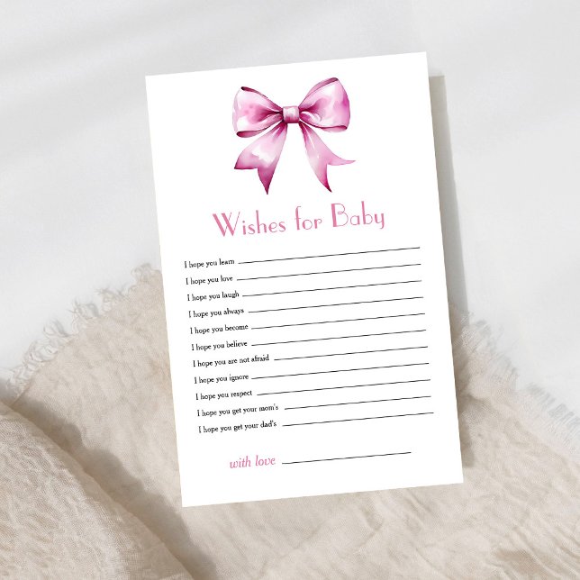 Ruban rose Bow Wings pour bébé jeu (Créateur téléchargé)