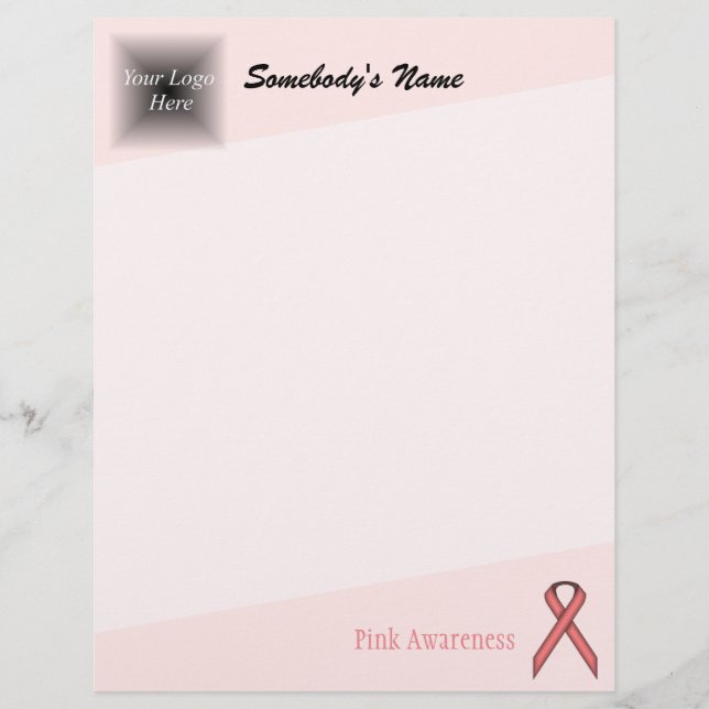 Ruban rose standard par Kenneth Yoncich (Devant)