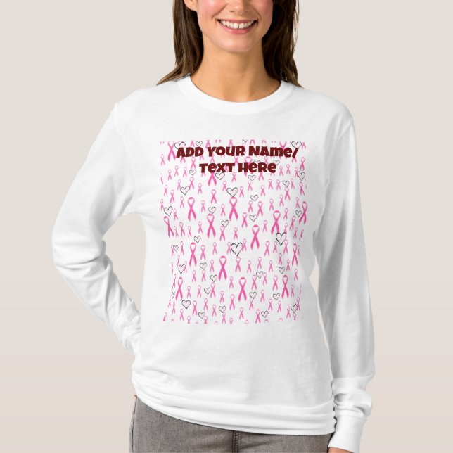 Rubans d'amour et de soutien - T-Shirt (Devant)