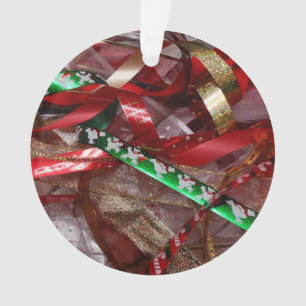 Rubans de Noël Rouge Vert et Or Vacances