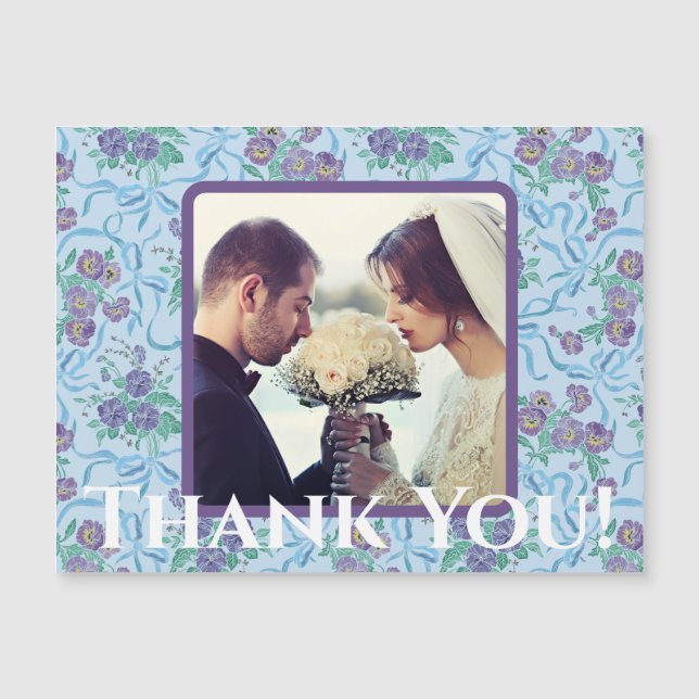 Rubans vintages violets bleu clair (Devant)