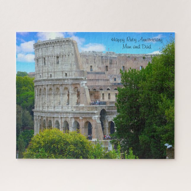 Rubis Anniversaire. Puzzle (Horizontal)