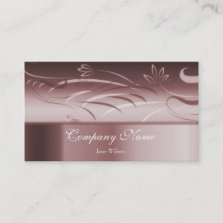 Ruby Floral Carte de visite