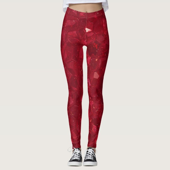 Ruby Leggings For Valentines Day (Devant)