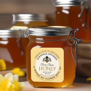 Ruches de la maison Sticker pour le miel cru pur