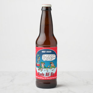 RUDE ALF - Drôle Étiquettes de bière d'hiver pe