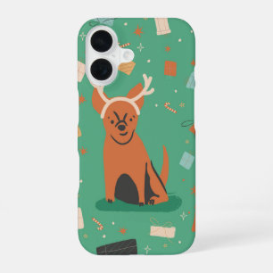 Rudog le Coque à noeud rouge pour iPhone 16