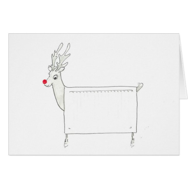 Rudolf le radiateur flairé rouge (Devant horizontal)