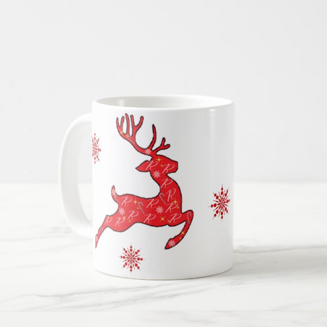 Rudolph - Mugs - Cadeaux de Noël (Devant gauche)