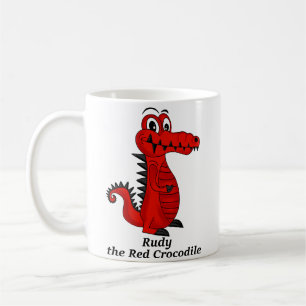 Rudy le crocodile rouge Mug