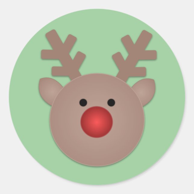 Rudy Les Stickers De Vacances Reindeer (Devant)