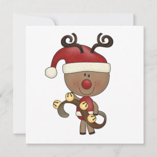 Rudy Reindeer Avec Des Cloches