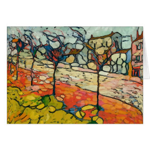 Rue de la ville, style Matisse