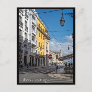 Rue de Lisbonne, Carte postale du Portugal