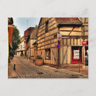 Rue de Troyes France Carte postale