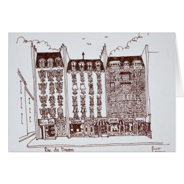 Rue du Dragon, Saint-Germain-des-Prés, Paris (Devant horizontal)