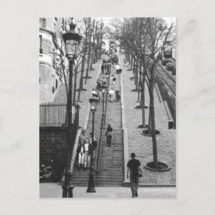 Rue Foyatier, Montmartre, Paris Carte postale