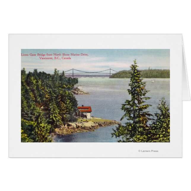 Rue maritime de la Rive-Nord Vue de la porte des L (Devant horizontal)