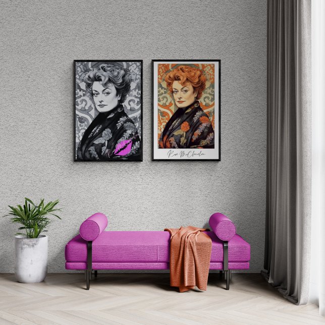 Rue McClanahan, Ukiyo-E Elegance, Belle affiche (Créateur téléchargé)