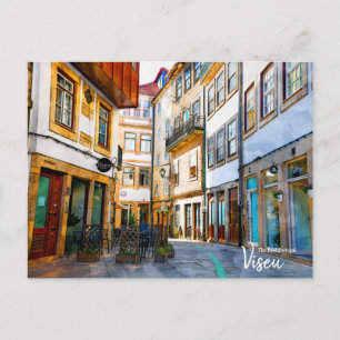 Rue Médiévale - Viseu Portugal Carte postale