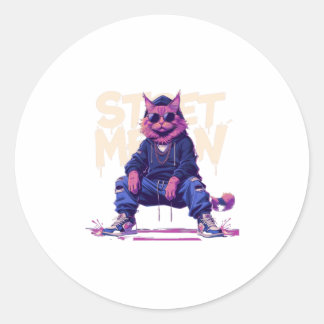 Rue Meow ! Autocollant
