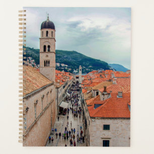 Rue principale de Dubrovnik, Croatie