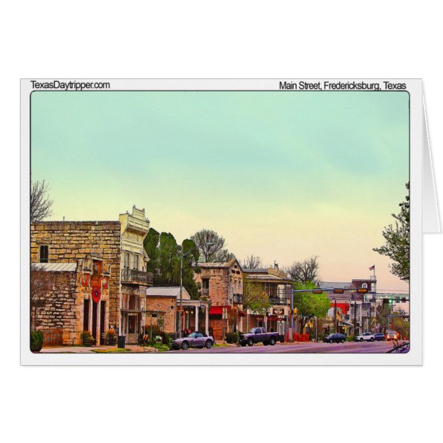 Rue principale, Fredericksburg, TX (Devant Horizontal)