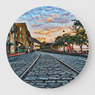 Rue River, horloge Savannah