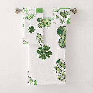 Rue Saint Patrick's de l'Irlandais sur le trèfle v