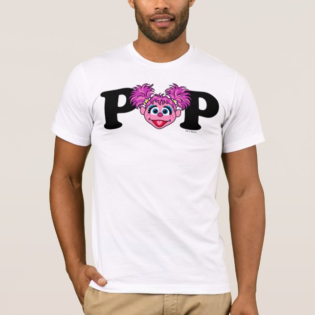 Rue Sésame Abby Cadabby - T-Shirt Anniversaire Pop (Devant)