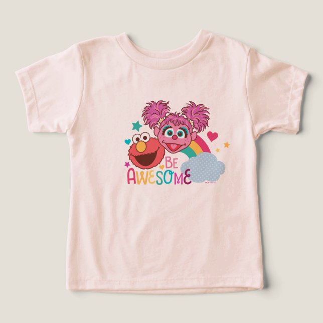 Rue Sésame | Elmo & Abby - Soyez génial (Design Recto)
