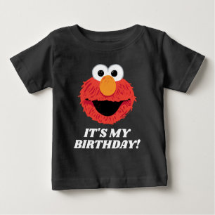 Rue Sésame Elmo C'est mon T-shirt bébé anniversa
