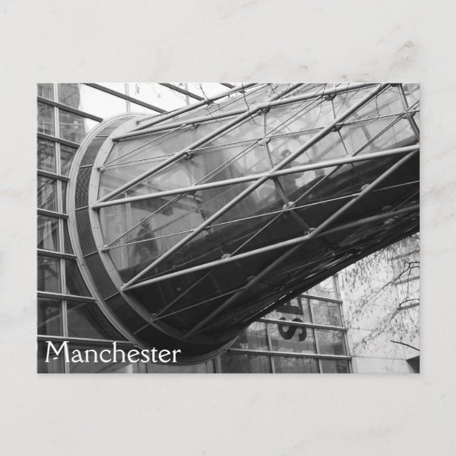 Rue transversale, carte postale de Manchester (Devant)