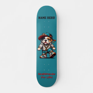 Ruelle Streetwear Bulldog Skateboard