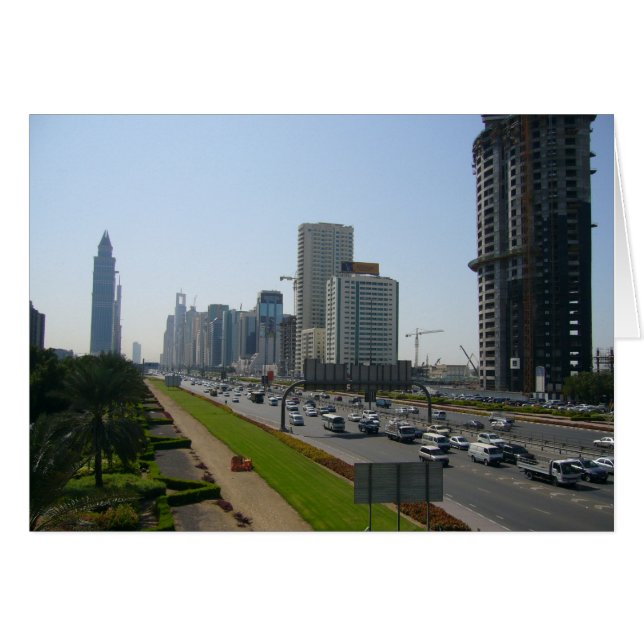 rues de dubaï (Devant horizontal)